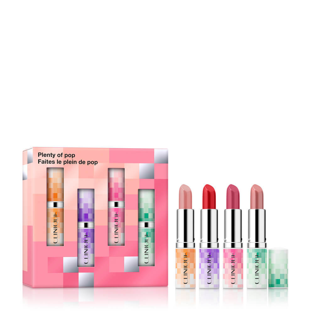 Clinique Plenty of Pop Lipstick Gift Set (Worth Over £101)